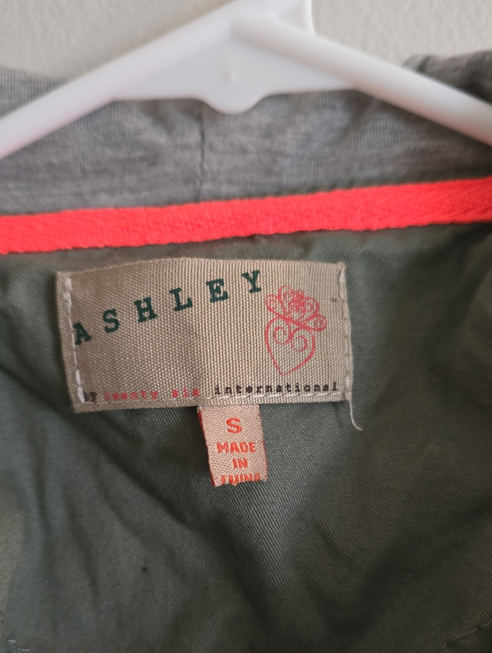 Caslon Olive Hooded Utility Jacket - Picture 2 of 11